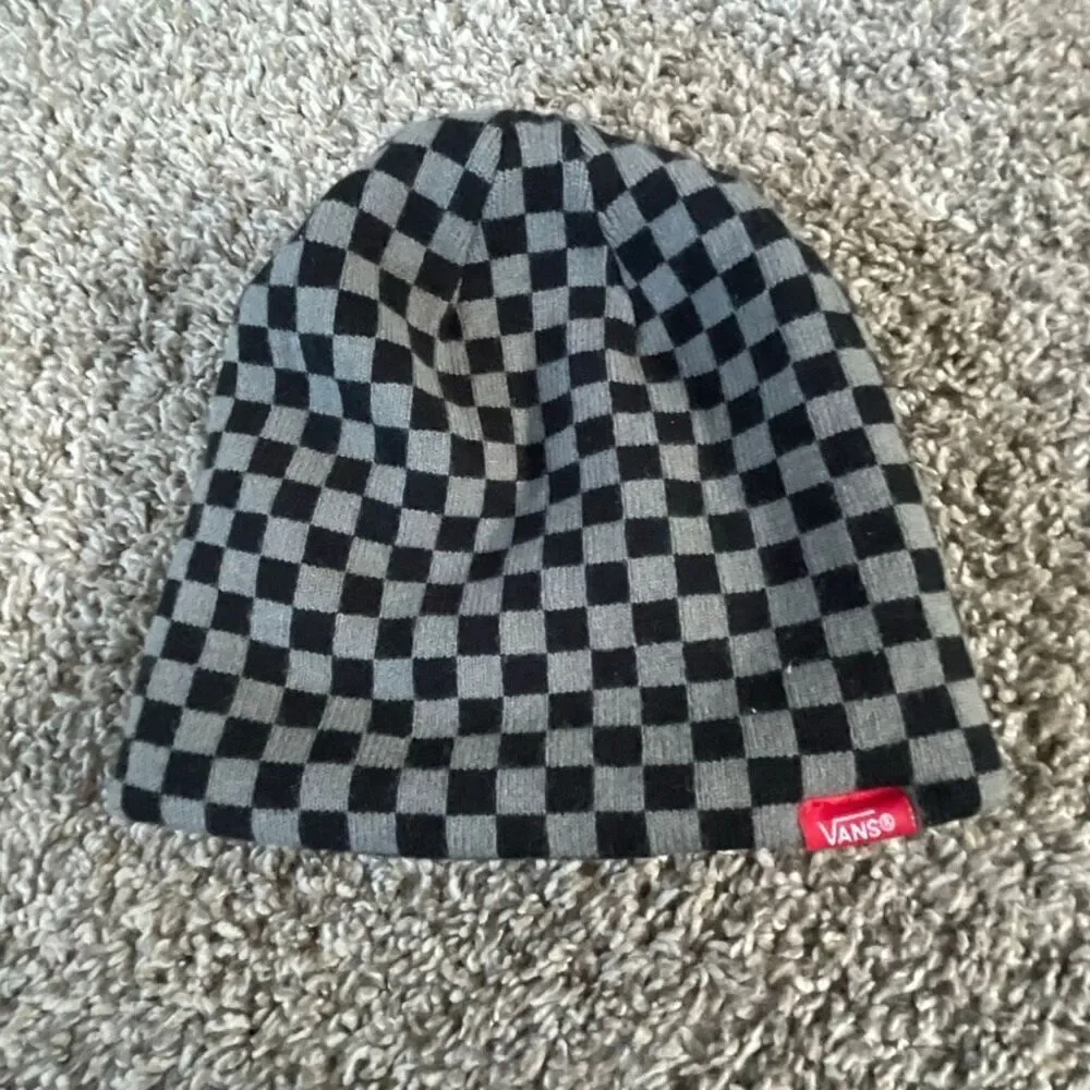 Kids vans beanie reversible hat